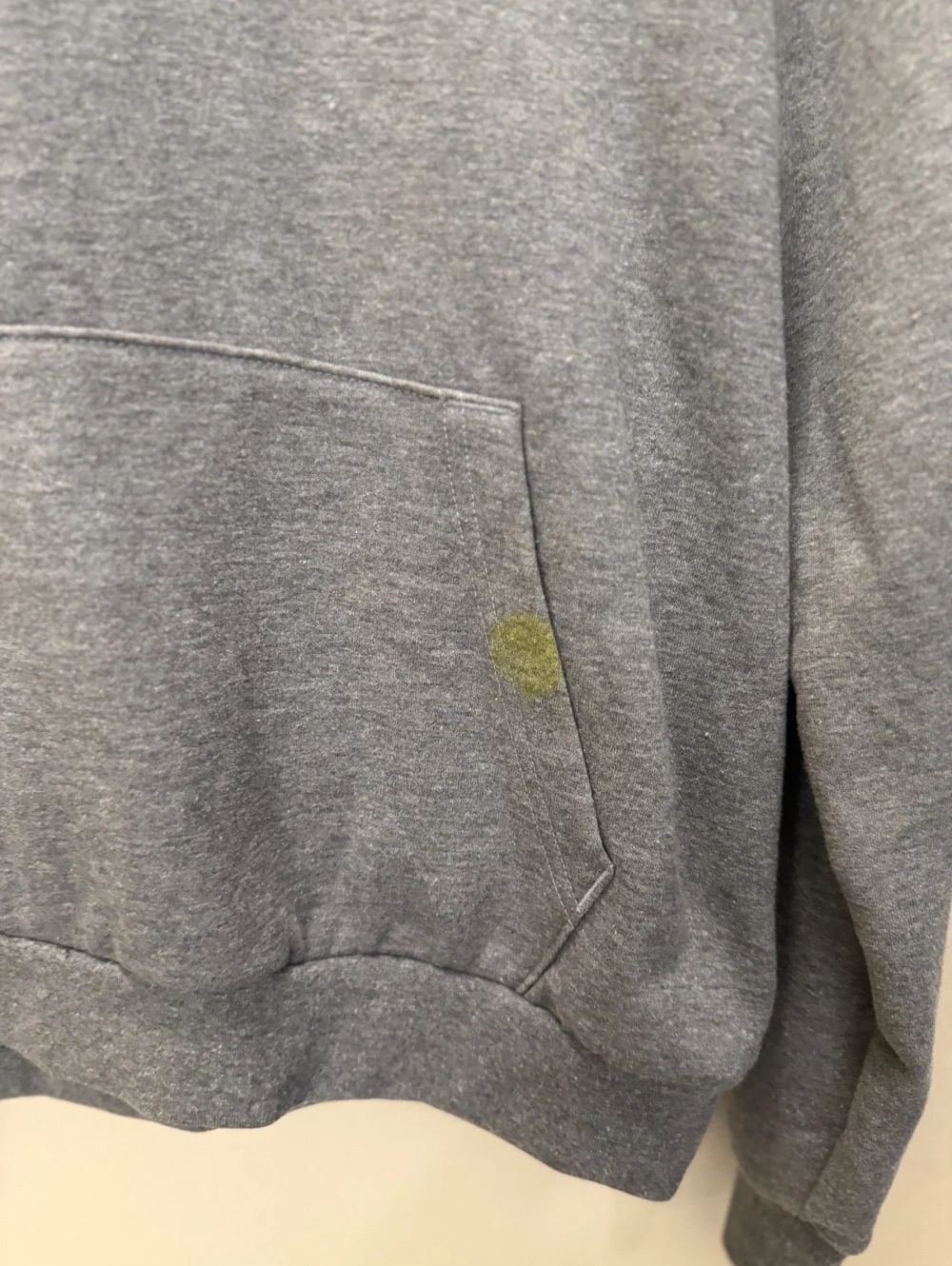 The North Face Mid Grey Hoodie with Graphic Print, Size M